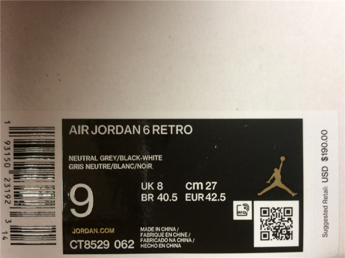 air jordan 6 ct8529-062