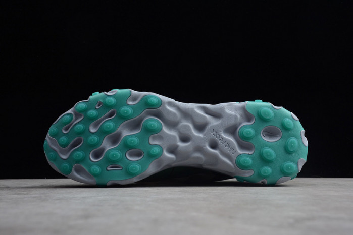 nike react element 87 black neptune green aq1090-005