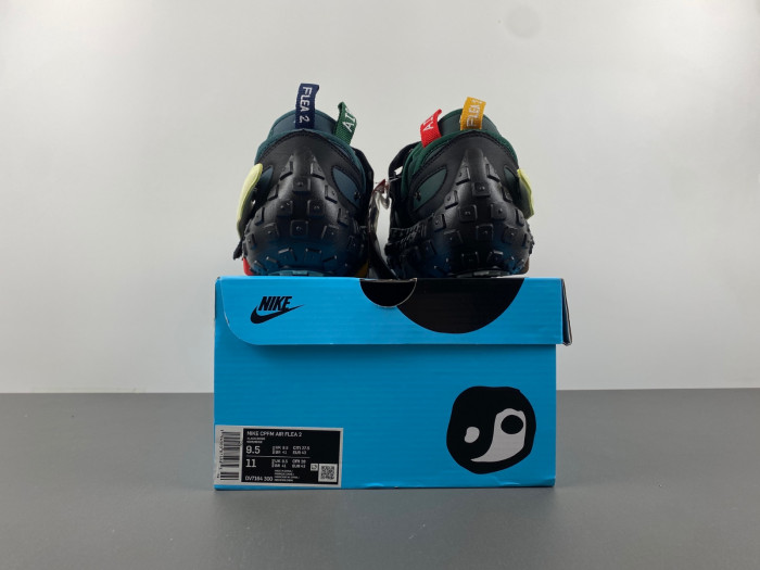 cactus plant flea market x nike air flea 2 “faded spruce” dv7164-300