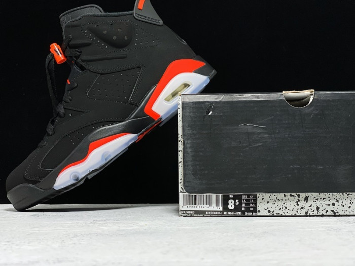 air jordan 6 retro black infrared 384664-060