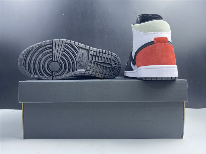 air jordan 1 mid se union black toe 852542-100