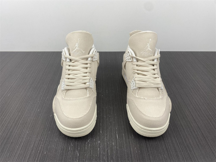 air jordan 4 retro blank canvas dq4909-100