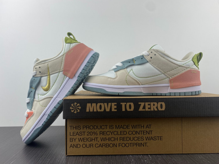 nike dunk low disrupt 2 easter pastel dv3457-100