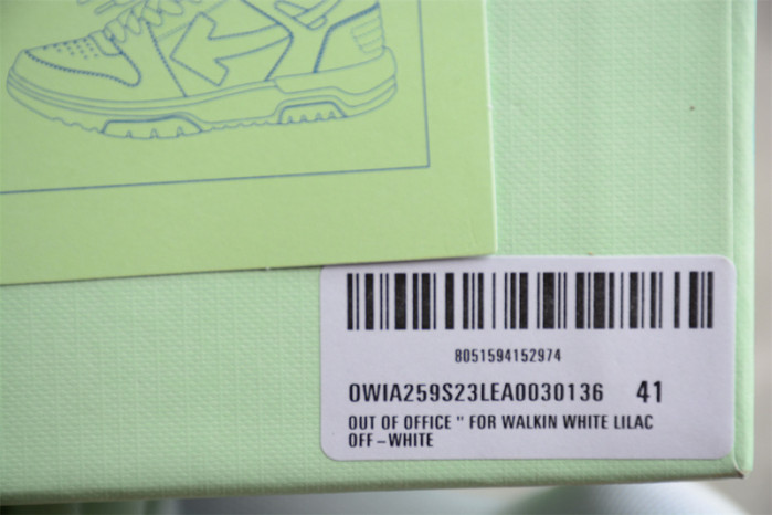 ow out of office lace-up sneakers ac3830-073