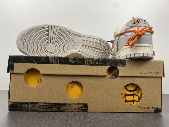 nike dunk low ow lot 44 dm1602-104