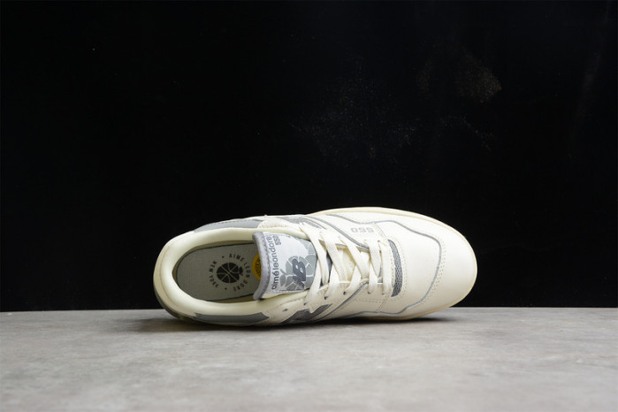 new balance 550 aime leon dore white grey bb550ale