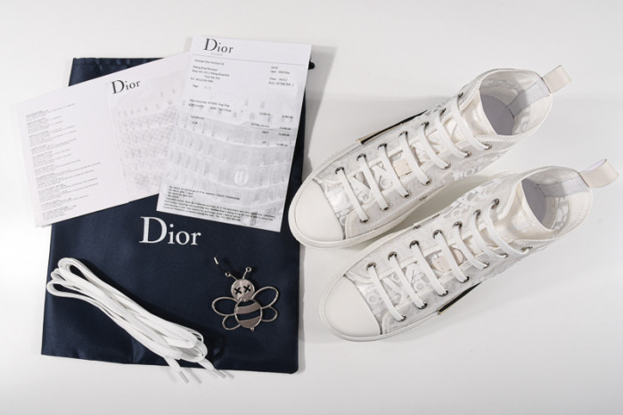 D*or b23 oblique high top sneaker 3sh118ynt