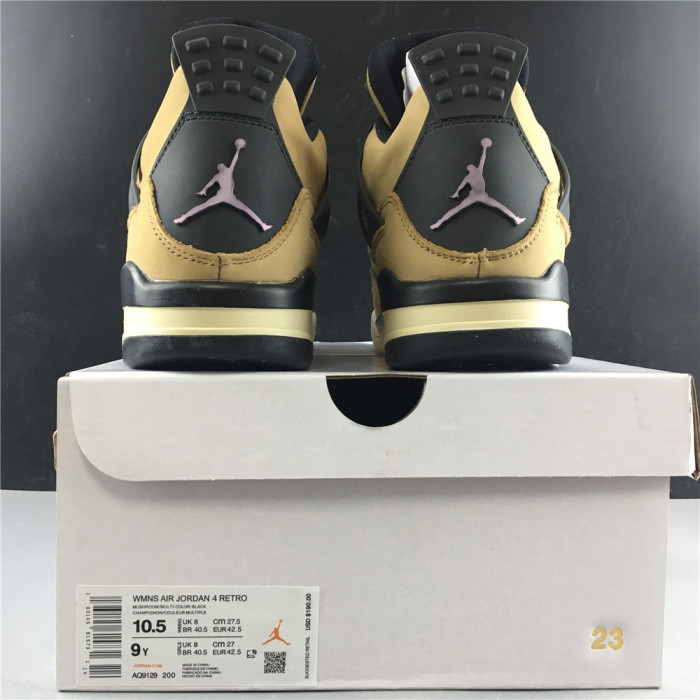 jordan 4 retro fossil (w) aq9129-200