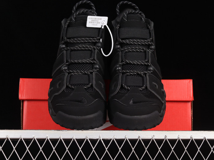 nike air more uptempo black reflective 414962-004