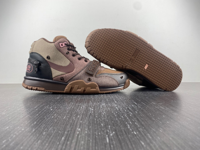 nike air trainer 1 travis scott wheat dr7515-200