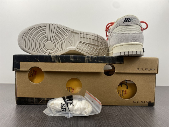 nike dunk low ow lot 33 dj0950-118