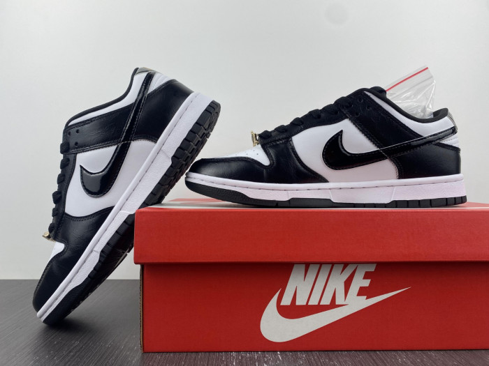 nike dunk low world champs black white dr9511-100