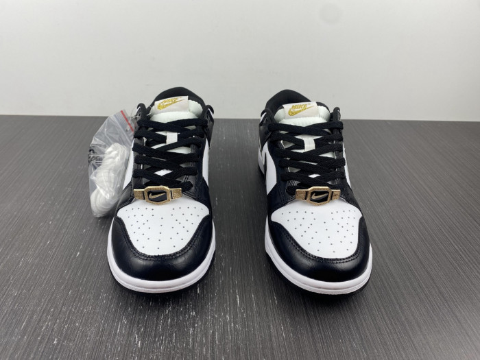 nike dunk low world champs black white dr9511-100