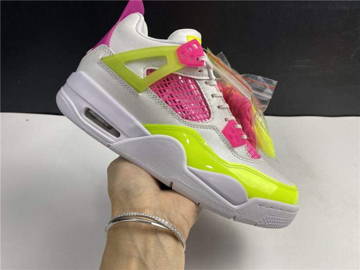 air jordan 4 gs “lemon venom” cv7808-100