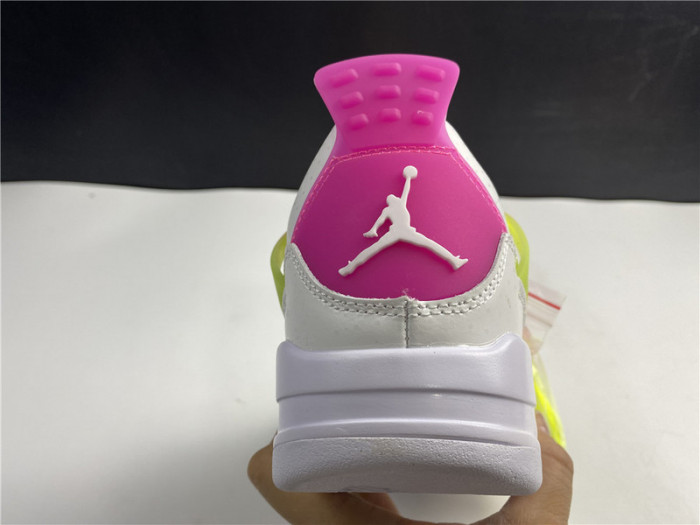 air jordan 4 gs “lemon venom” cv7808-100
