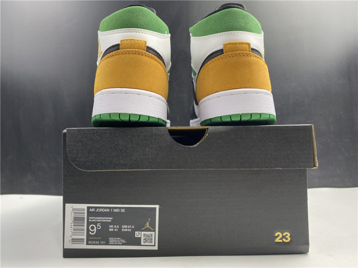 air jordan 1 mid oakland 852542-101