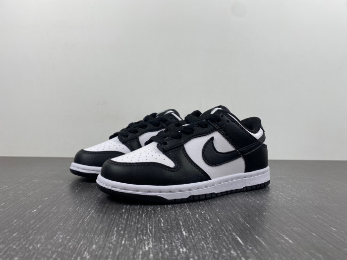 nike dunk low panda kids shoes cw1588-100
