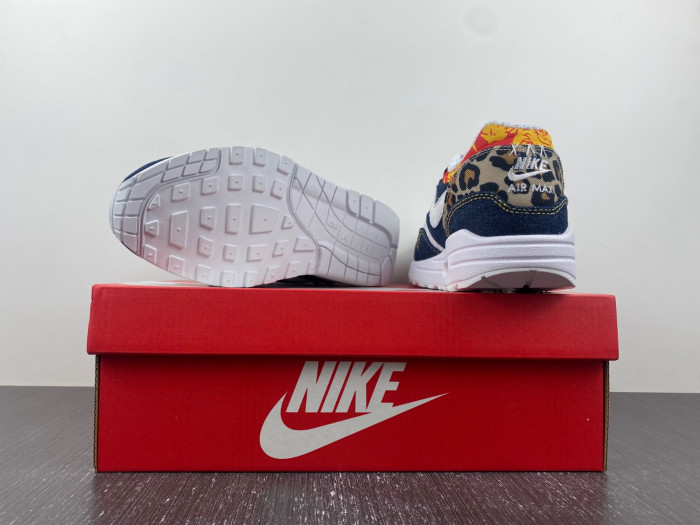 nike air max 1 premium denim leopard fj4452-432