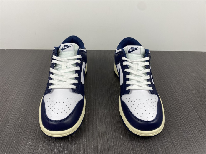 nike dunk low vintage navy dd1503-115