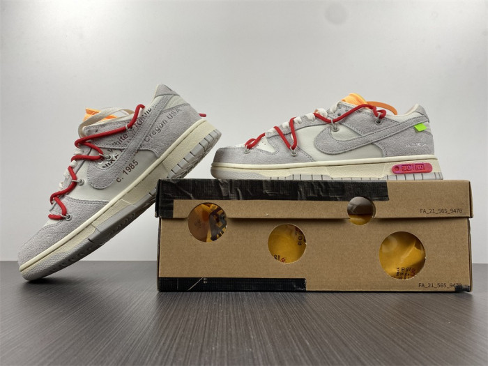 nike dunk low ow lot 40 dj0950-103