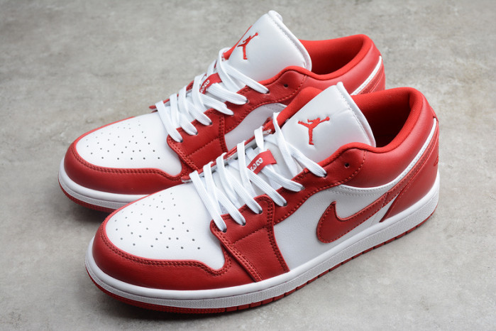 air jordan 1 low gym red white 553558-611