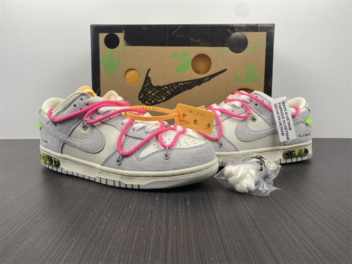 nike dunk low ow lot 17 dj0950-117