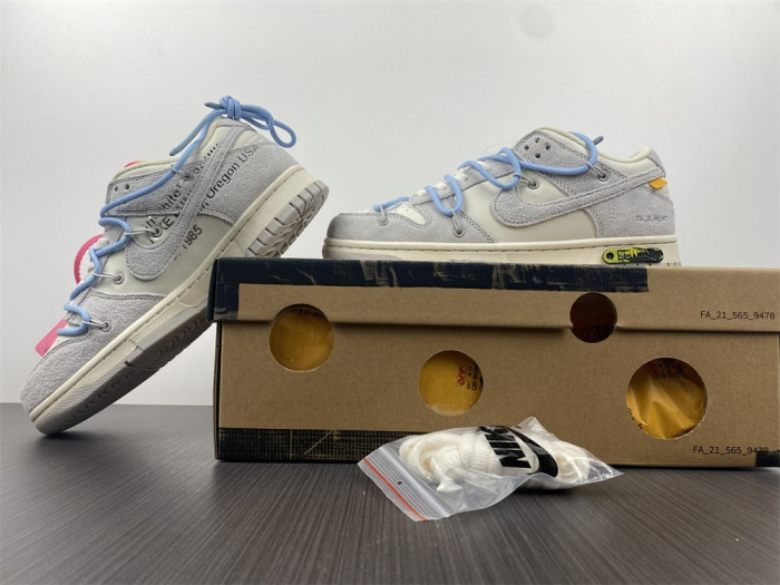 nike dunk low ow lot 38 dj0950-113