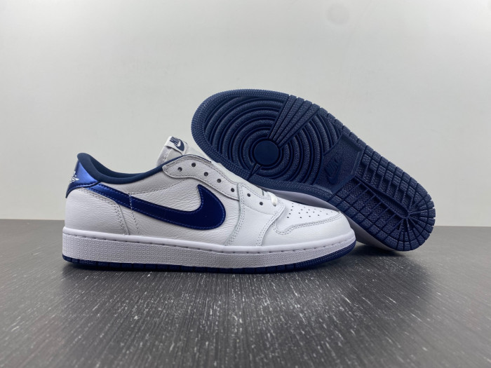 air jordan 1 low metallic blue 705329-106
