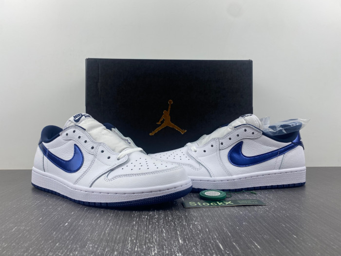 air jordan 1 low metallic blue 705329-106