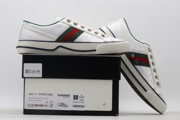 g*u*i ace embroidered low-top sneaker e2313