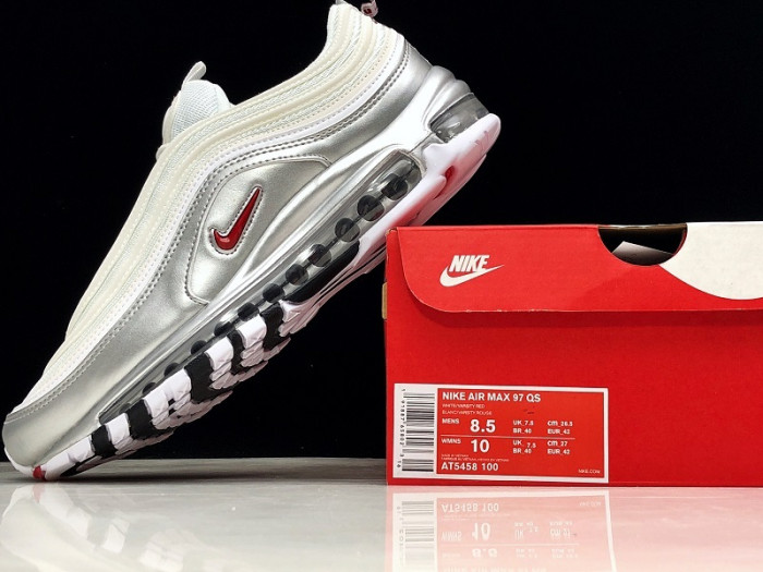 nike air max 97 silver white at5458-100