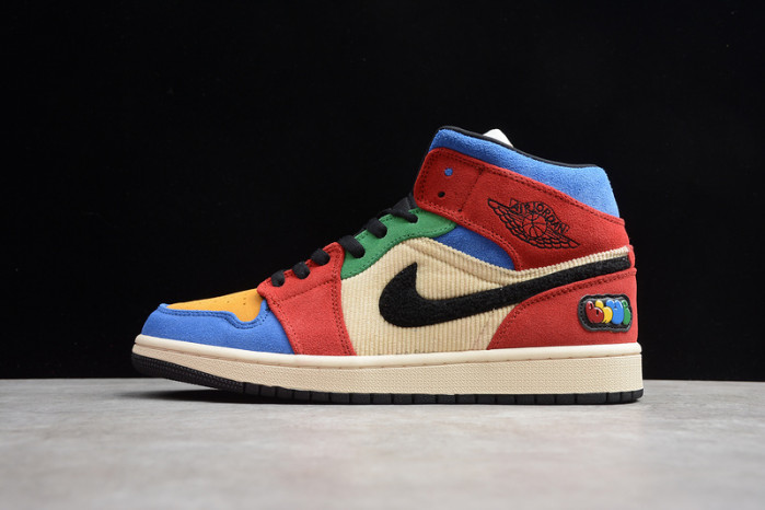 jordan 1 mid se fearless blue the great cu2805-100