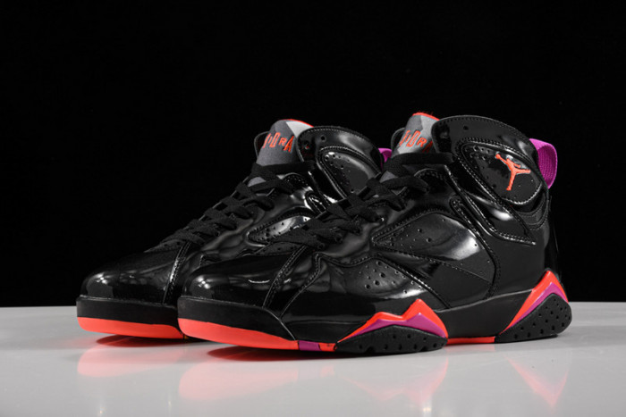 jordan 7 retro black patent (w) 313358-006
