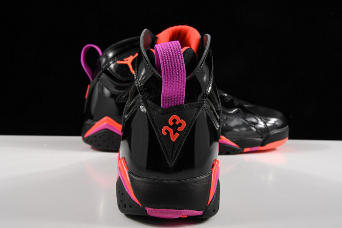 jordan 7 retro black patent (w) 313358-006