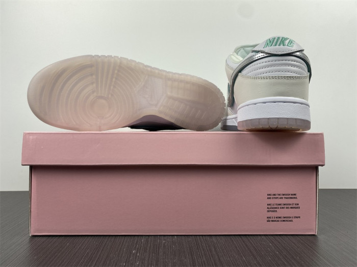 nike sb dunk low diamond S*pply co white diamond bv1310-100