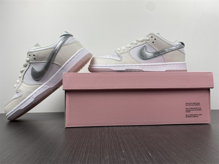 nike sb dunk low diamond S*pply co white diamond bv1310-100