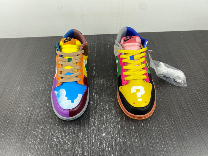 nike dunk low what the mario dh0952-101