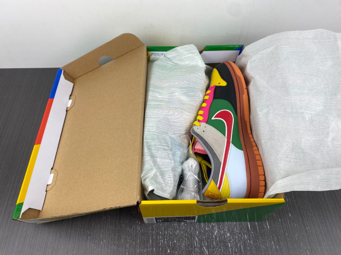 nike dunk low what the mario dh0952-101