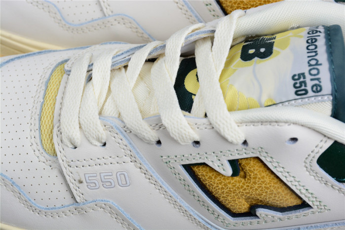 new balance 550 aime leon dore natural green bb550a2