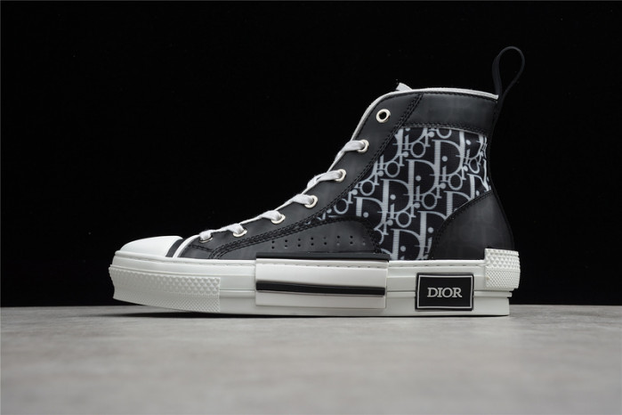 D*or b23 high sneakers black/white 3sh118yjr1