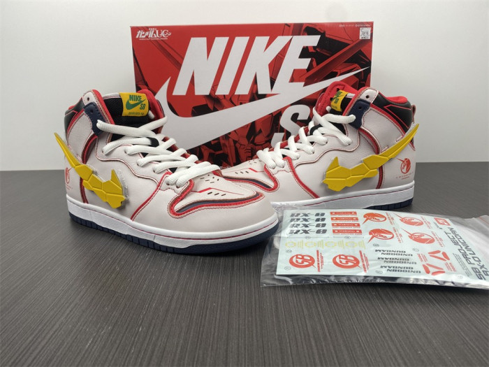 nike dunk sb high rx-0 unicorn gundam dh7717-100