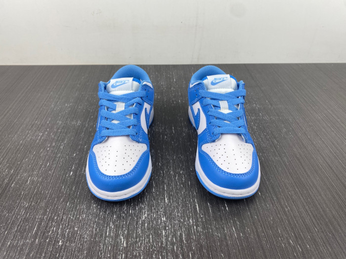 nike dunk low university blue kids shoes cw1588-103