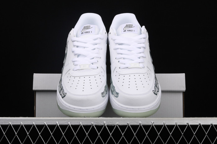 nk air force skeleton halloween bq7541-100