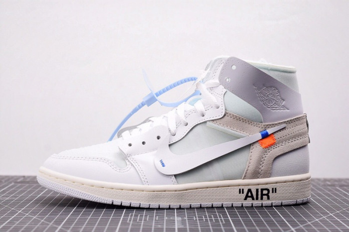 air jordan 1 x ow white aq0818-100