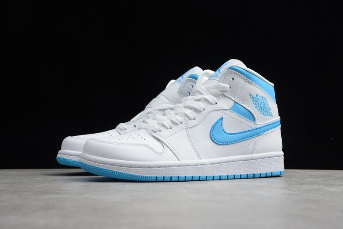air jordan 1 mid unc bq6472-114