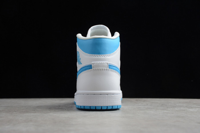 air jordan 1 mid unc bq6472-114